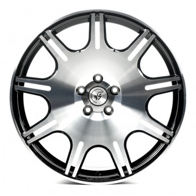 Автодиск R20 5X112 ET35 10,0J h66,6 WS Forged WS1249 GLOSS BLACK WITH MACHINED FACE FORGED