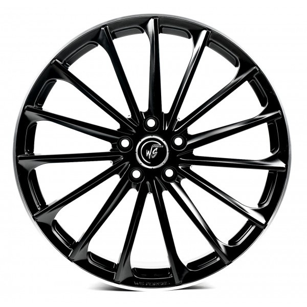 Автодиск R20 5X112 ET55 8,5J h66,5 WS Forged WS1419 SATIN BLACK LIP POLISH FORGED