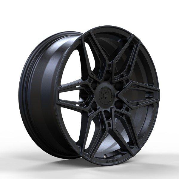 R18 6X139,7 ET20 8,0J h106,1 WS Forged WS6-10 SATIN BLACK FORGED