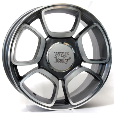 Автодиск R17 4X100 ET37 7,0J h56,6 WSP W157 Abarth Ant. polished