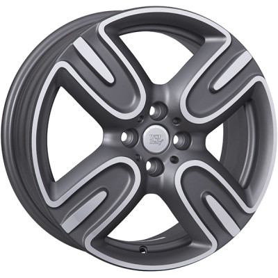 Автодиск R17 4X100 ET48 7,0J h56,1 WSP Italy W1655 Troia Matt Gun Metal Polished