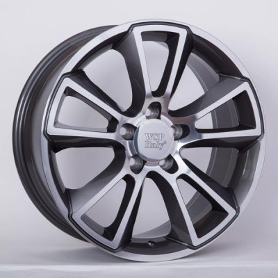 Автодиск R18 5X115 ET46 8,0J h70,2 WSP Italy W2504 Moon Anthracite Polished