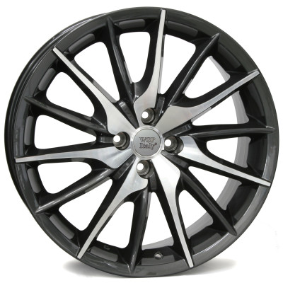 Автодиск R17 4X98 ET39 7,0J h58,1 WSP Italy W254 Fire Mito Anthracite Polished