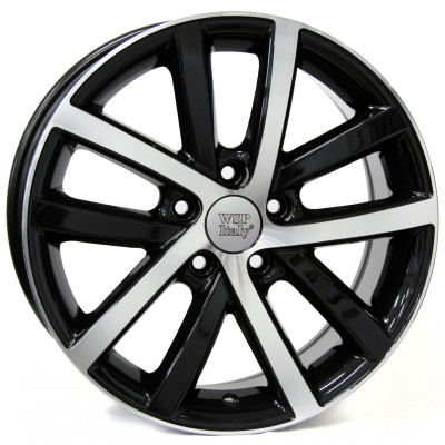 Автодиск R16 5X112 ET54 6,5J h57,1 WSP W460 Rheia Black Polished