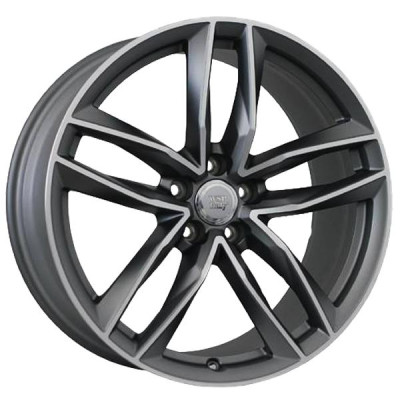 Автодиск R20 5X112 ET33 9,0J h66,6 WSP Italy W570 Penelope Matt Gun Metal Polished