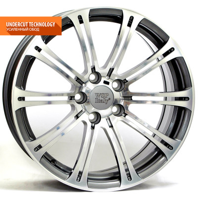 Автодиск R19 5X120 ET23 9,5J h72,6 WSP W670 Luxor Ant. Polished
