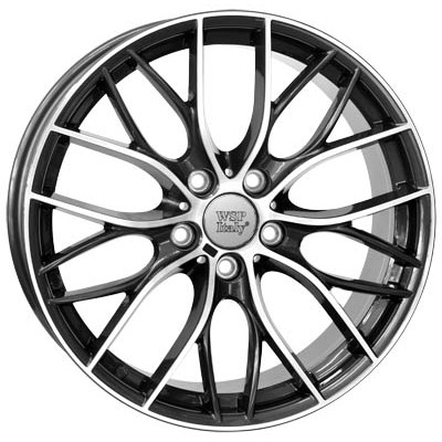Автодиск R19 5X120 ET52 8,0J h72,6 WSP Italy W678 Main Anthracite Polished