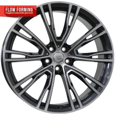 Автодиск R21 5X112 ET43 9,5J h66,5 WSP Italy W685 Sun Anthracite Polished