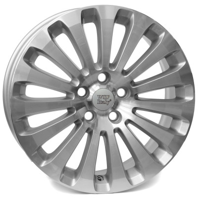 Автодиск R17 5X108 ET52,5 7,0J h63,4 WSP Italy W953 Isidoro Silver Polished