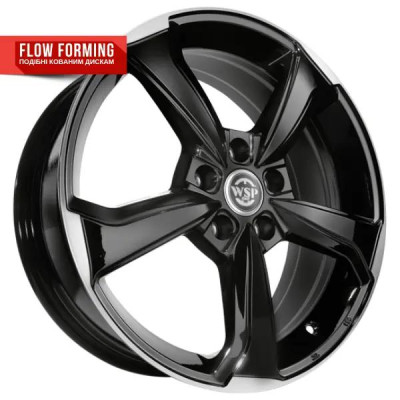 Автодиск R18 5X112 ET43 7,0J h57,1 WD005 Formentera Gloss Black Full Polished
