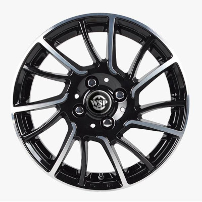 Автодиск R15 4X108 ET23 6,0J h65,1 WSP Italy WD009 Moon Gloss Black Full Polished
