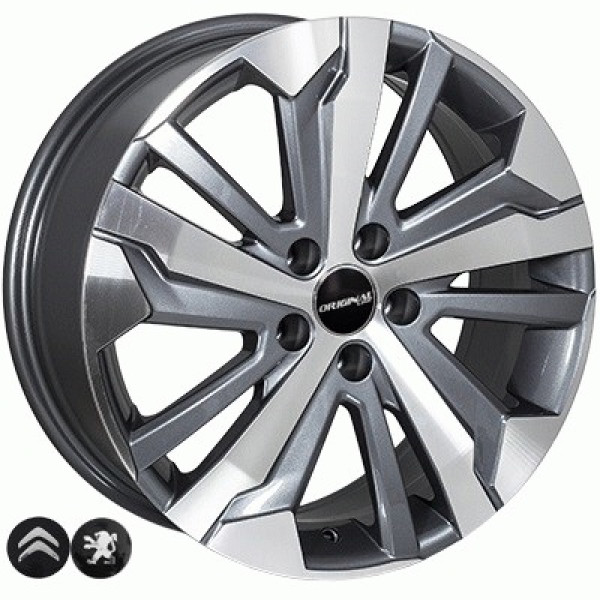 Автодиск R16 5X108 ET40 7,0J h65,1 ZW BK5837 BP